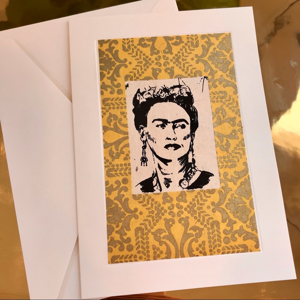 Frida Kahlo Art Print Card